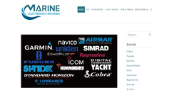 Desktop Screenshot of marine-electronics-reviews.com